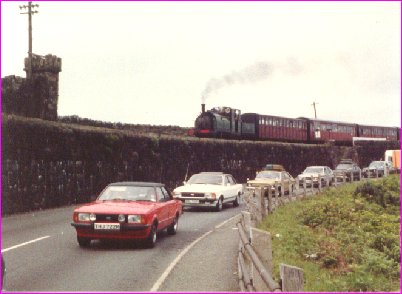 世界最古と言われる Porthmadog(Wales)の 乗客用ミニＳＬその２