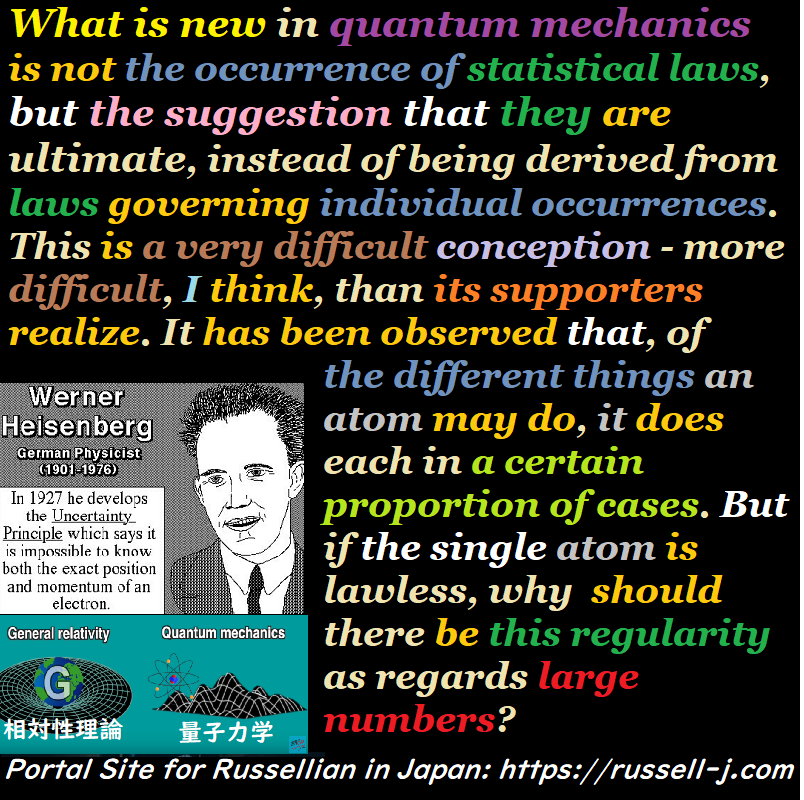 バートランド・ラッセルの名言・警句( Bertrand Russell Quotes )