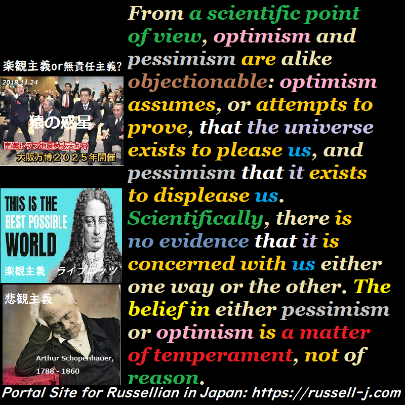 バートランド・ラッセルの名言・警句( Bertrand Russell Quotes )