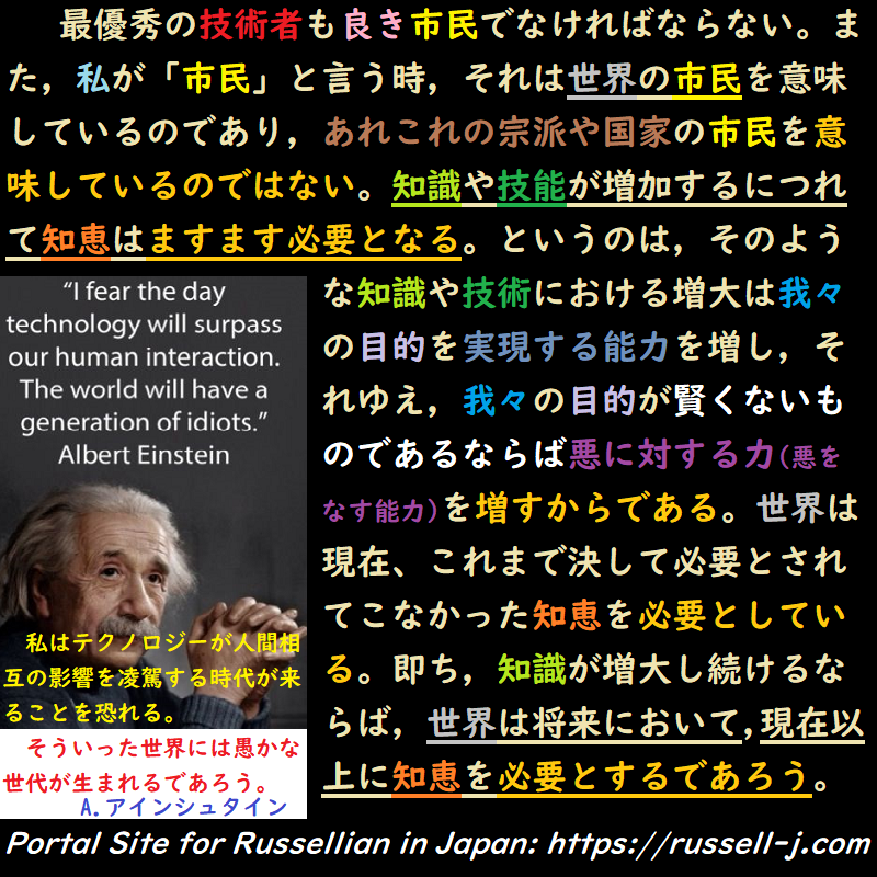 バートランド・ラッセルの名言・警句( Bertrand Russell Quotes )