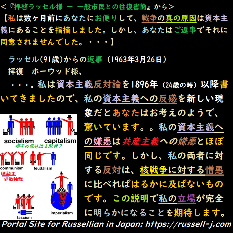 バートランド・ラッセルの名言・警句( Bertrand Russell Quotes )