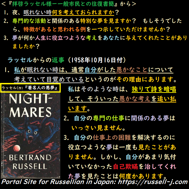 バートランド・ラッセルの名言・警句( Bertrand Russell Quotes )
