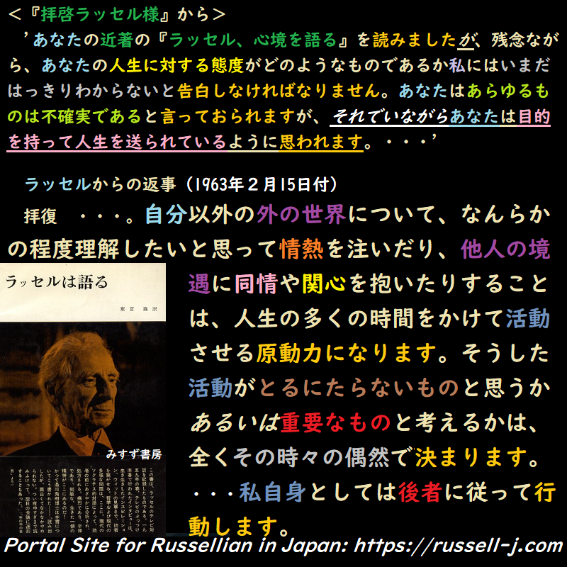 バートランド・ラッセルの名言・警句( Bertrand Russell Quotes )