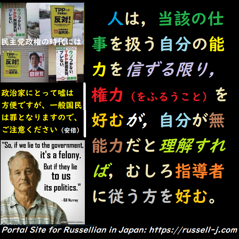 バートランド・ラッセルの名言・警句( Bertrand Ru
ssell Quotes )