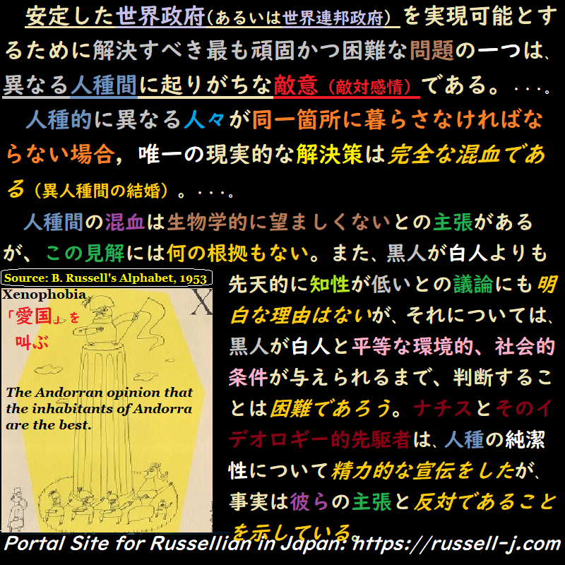 バートランド・ラッセルの名言・警句( Bertrand Ru
ssell Quotes )
