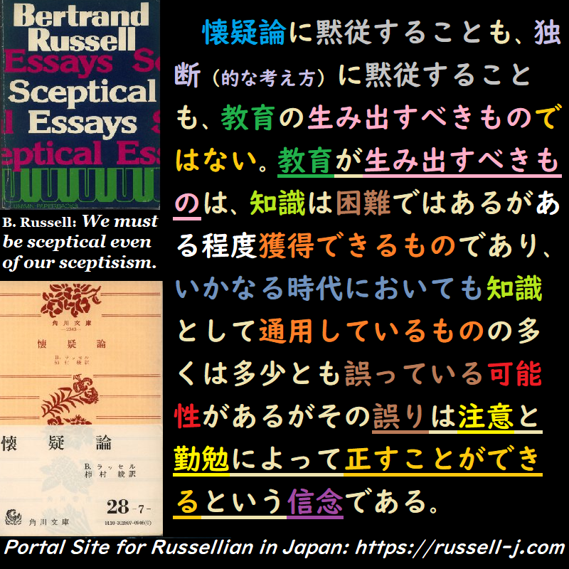 バートランド・ラッセルの名言・警句( Bertrand Ru
ssell Quotes )