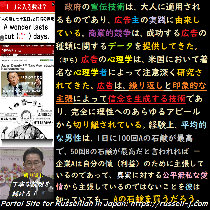 バートランド・ラッセルの名言・警句( Bertrand Russell Quotes )