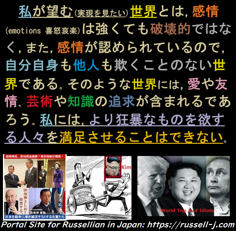 バートランド・ラッセルの名言・警句（ Bertrand Russell Quotes ）