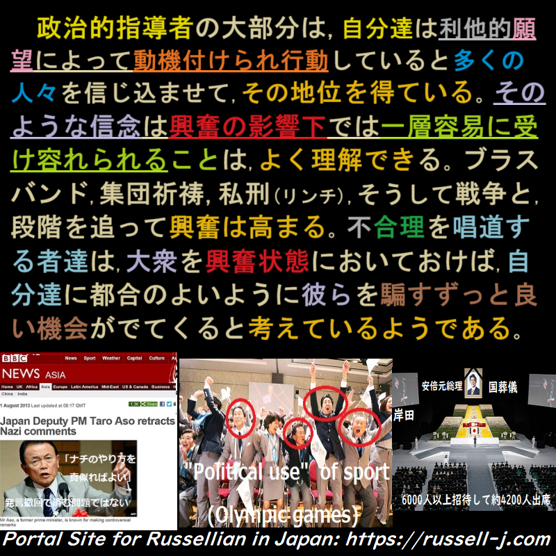 バートランド・ラッセルの名言・警句（ Bertrand Russell Quotes ）