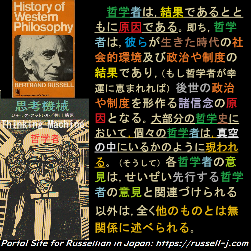 バートランド・ラッセルの名言・警句( Bertrand Russell Quotes )